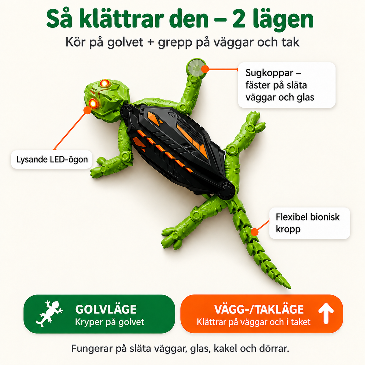 Fureli™ Klättergecko